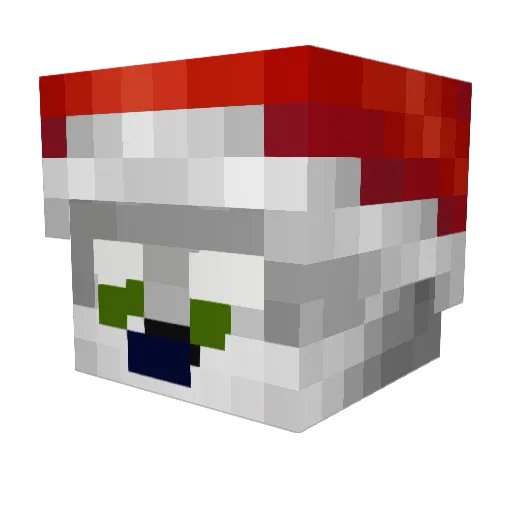 ike144 Minecraft avatar head, 3D render