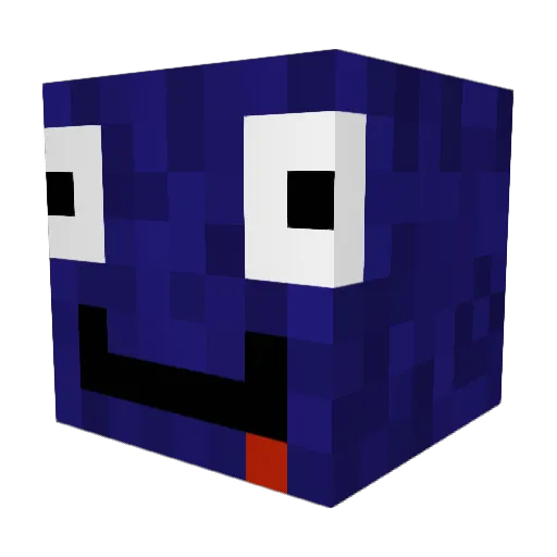 ikeawilliam Minecraft avatar head, 3D render