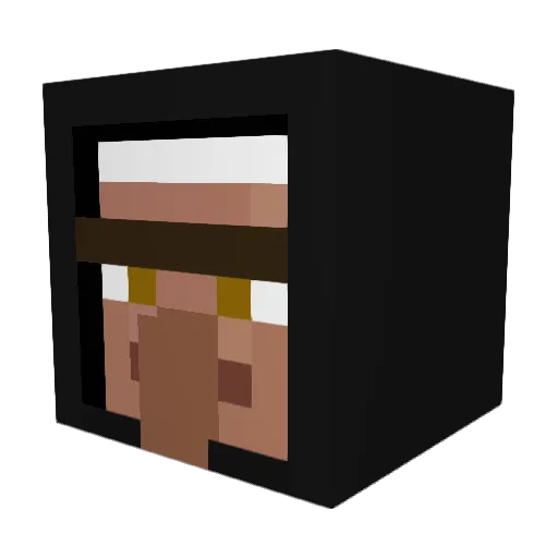 ikerolite08 Minecraft avatar head, 3D render
