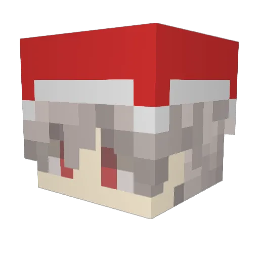 ikki115270 Minecraft avatar head, 3D render