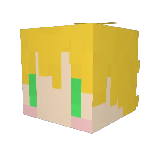 ikko_1523 Minecraft avatar head, 3D render
