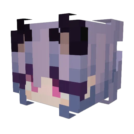 ikun23154 Minecraft avatar head, 3D render