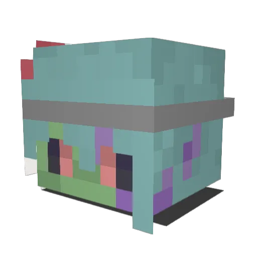 ikuripusu4696 Minecraft avatar head, 3D render