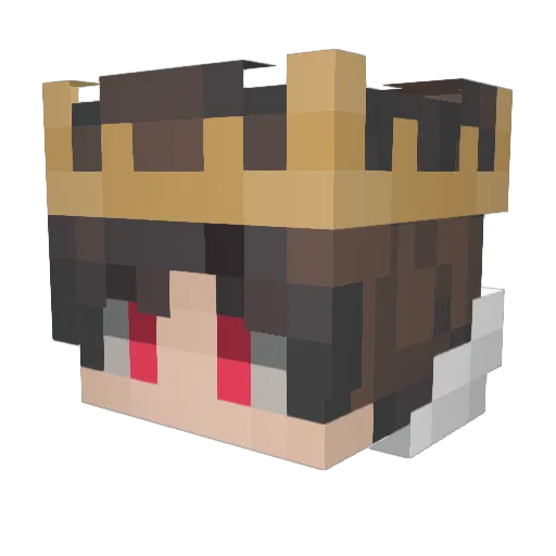 ilConsigliere Minecraft avatar head, 3D render