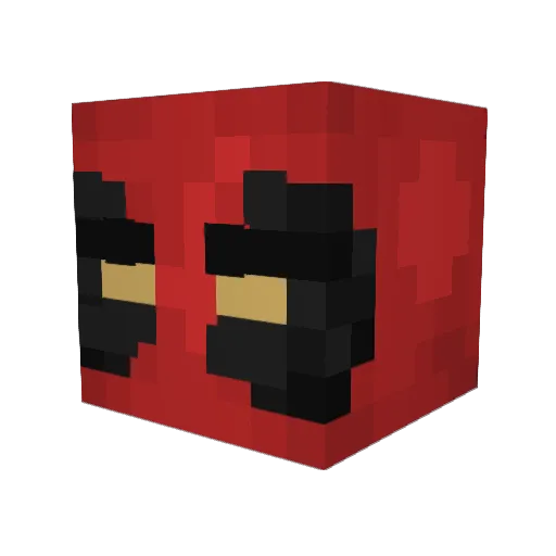 ilVeroZara Minecraft avatar head, 3D render