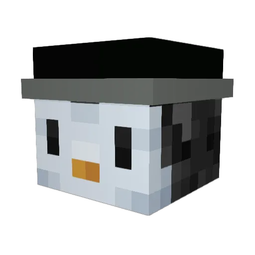 ilay99 Minecraft avatar head, 3D render