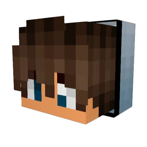 ilayk1 Minecraft avatar head, 3D render