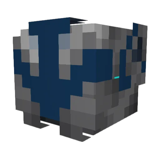 ilaype Minecraft avatar head, 3D render
