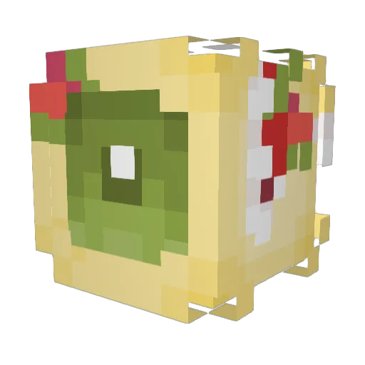 ildodote Minecraft avatar head, 3D render