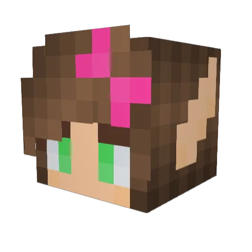 ileria33 Minecraft avatar head, 3D render