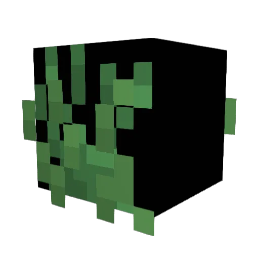 ili_b Minecraft avatar head, 3D render