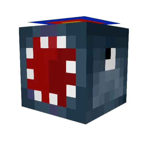ilias576 Minecraft avatar head, 3D render