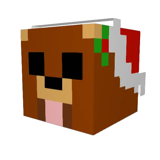ilican_jsjs Minecraft avatar head, 3D render