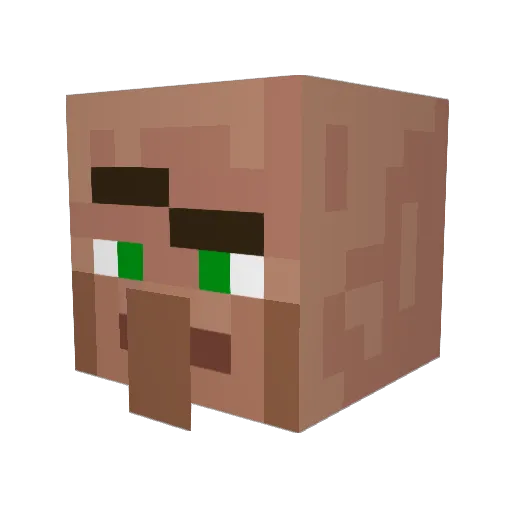 ilikemonday123 Minecraft avatar head, 3D render
