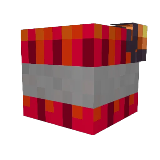 ilikemoolah Minecraft avatar head, 3D render
