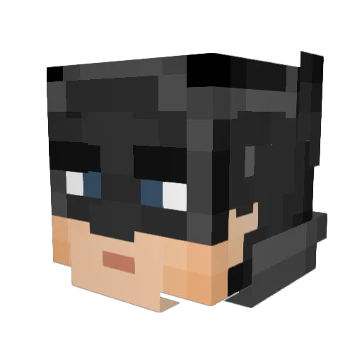 iliketrains23652 Minecraft avatar head, 3D render