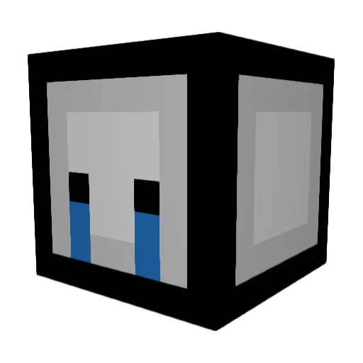 ilikewaterr_ Minecraft avatar head, 3D render