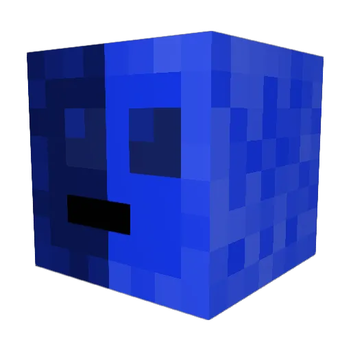 ilion1002 Minecraft avatar head, 3D render
