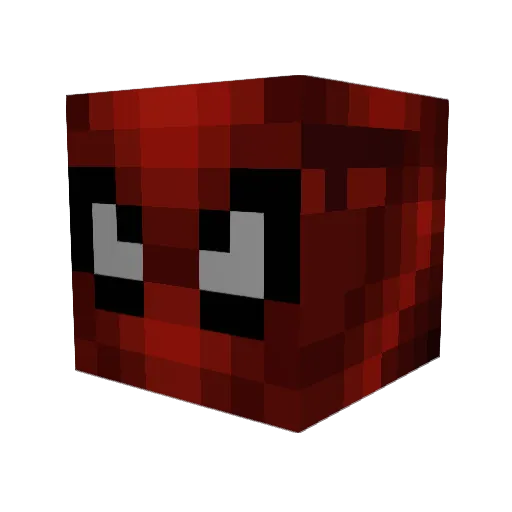 ilke1000 Minecraft avatar head, 3D render