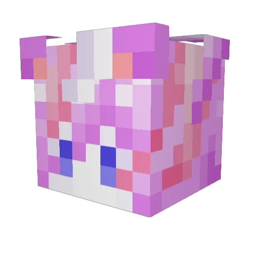 ilkhi_123 Minecraft avatar head, 3D render