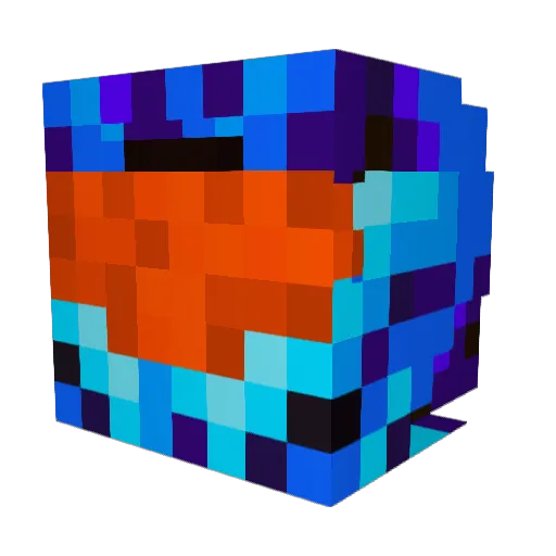 ill_prophet Minecraft avatar head, 3D render