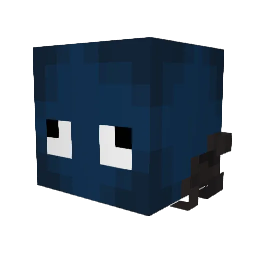 illeaturbones Minecraft avatar head, 3D render