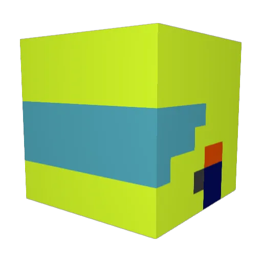 ilov3cats13 Minecraft avatar head, 3D render