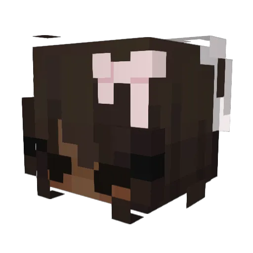 ilove2dm3n Minecraft avatar head, 3D render