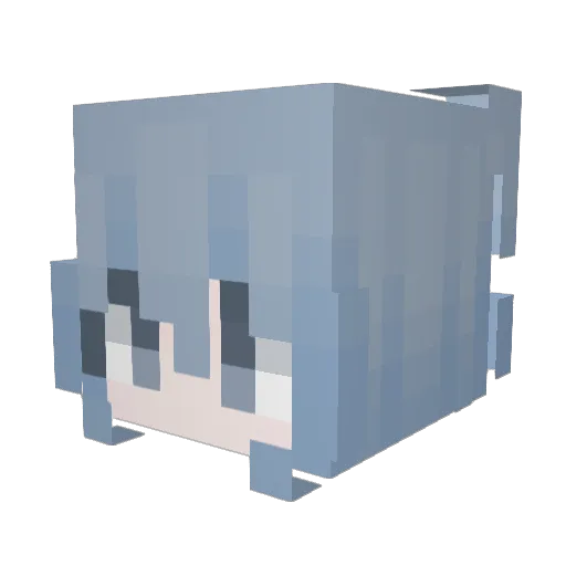 ilovecerealsm Minecraft avatar head, 3D render