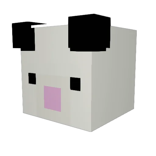 ilovedogs1216 Minecraft avatar head, 3D render
