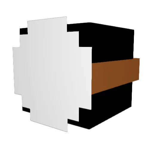 iloveesosa Minecraft avatar head, 3D render