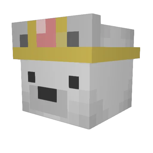 ilovefatabgs Minecraft avatar head, 3D render