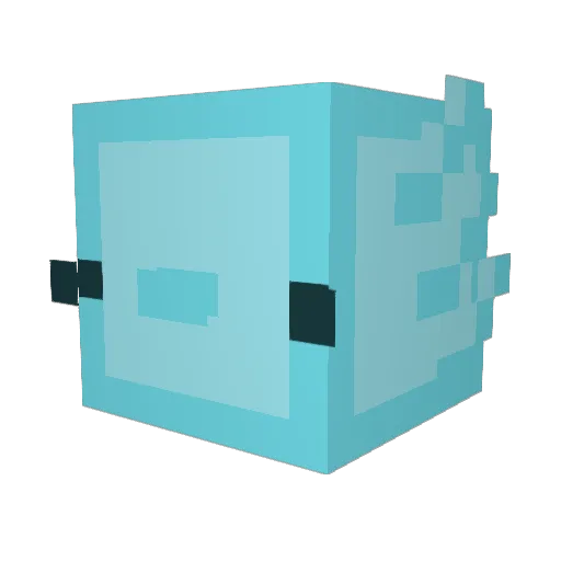 ilovefoxes14 Minecraft avatar head, 3D render