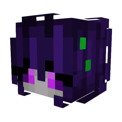 ilovefrogzzz Minecraft avatar head, 3D render