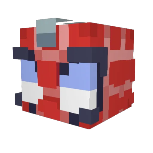 iloveunderscores Minecraft avatar head, 3D render