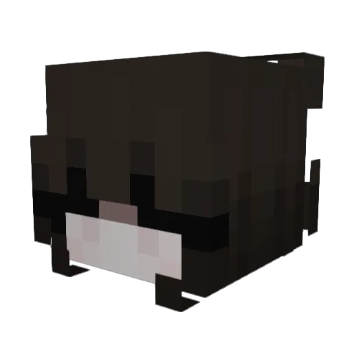 ilovevic123 Minecraft avatar head, 3D render
