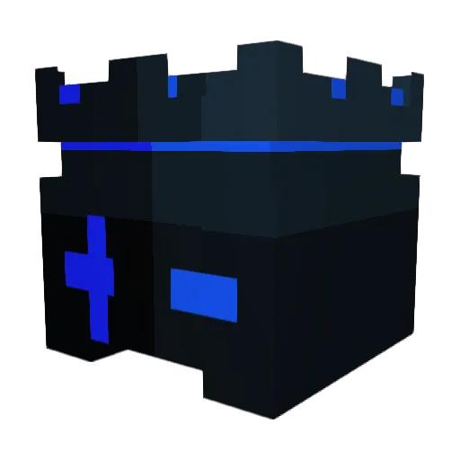 ilpibons Minecraft avatar head, 3D render