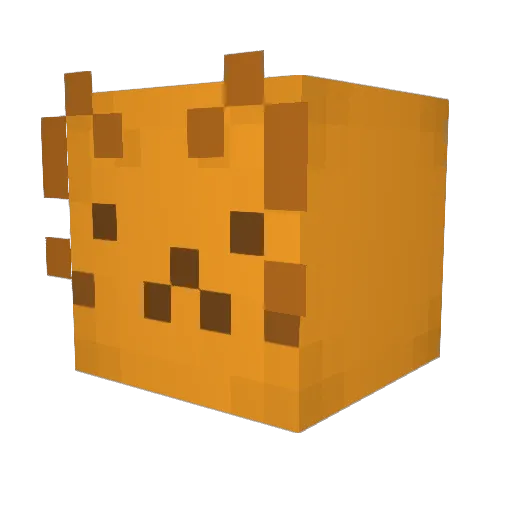 ilrq Minecraft avatar head, 3D render