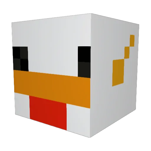iluminaty66678 Minecraft avatar head, 3D render