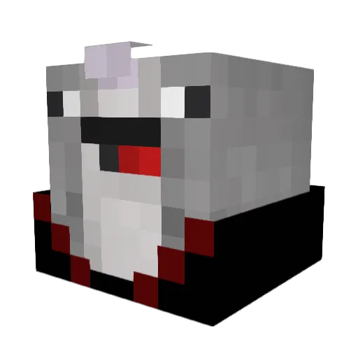 iluvcoughdrops82 Minecraft avatar head, 3D render