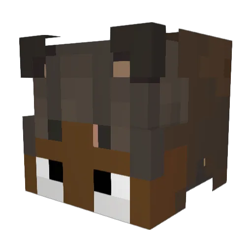 iluvgreen2 Minecraft avatar head, 3D render