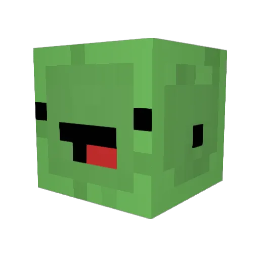 iluvtrees_ Minecraft avatar head, 3D render