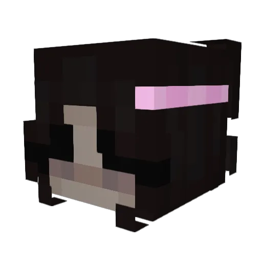 ilyARDA Minecraft avatar head, 3D render
