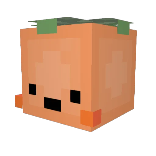 ilyMango Minecraft avatar head, 3D render