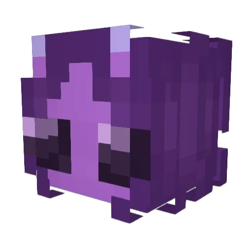 ilyVortex Minecraft avatar head, 3D render