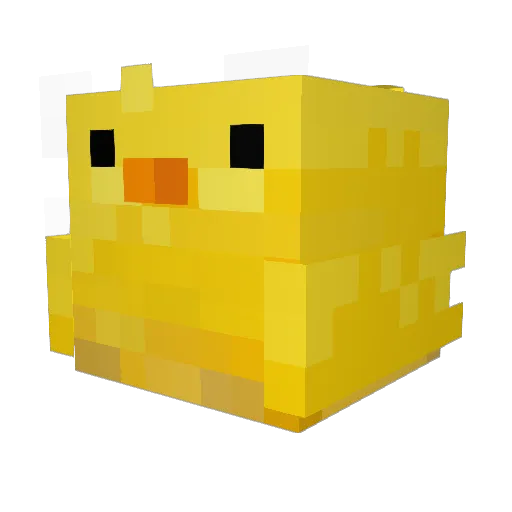 ilya556 Minecraft avatar head, 3D render