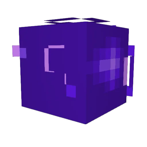 ilyafortt Minecraft avatar head, 3D render
