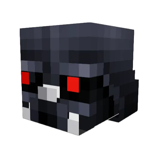ilyas08 Minecraft avatar head, 3D render