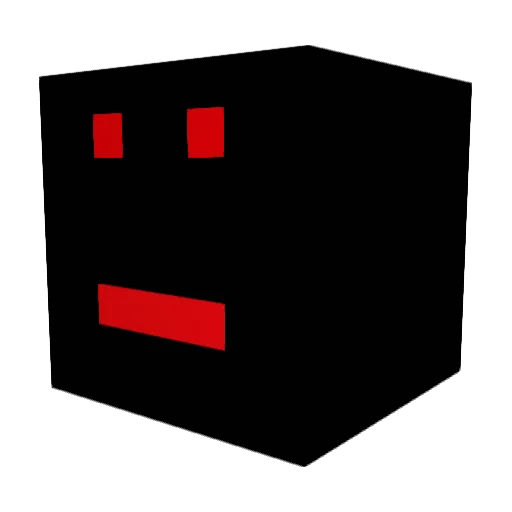 ilyerez Minecraft avatar head, 3D render