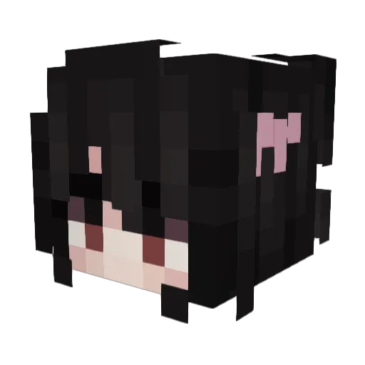 ilym6r Minecraft avatar head, 3D render
